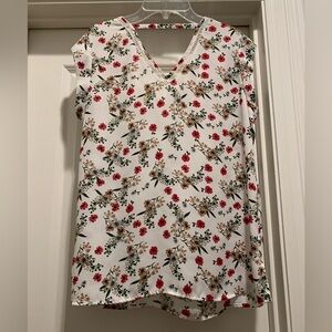 Floral Blouse- size small